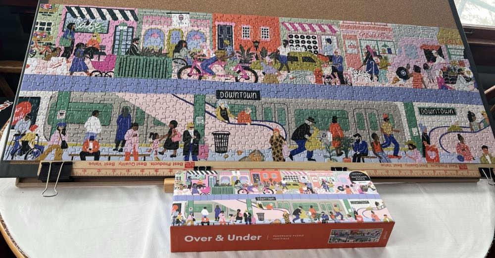 Over & Under - Galison puzzle collectible [Barcode 9780735371965] - Main Image 3