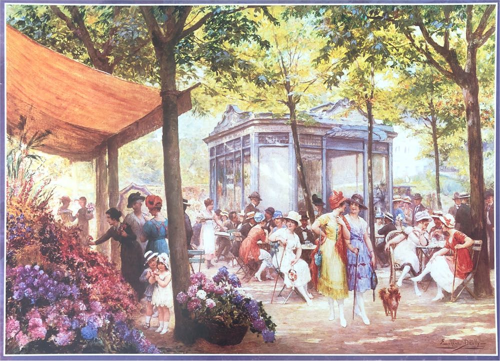 The Flower Market / Le Marché aux Fleurs - Falcon de luxe puzzle collectible [Barcode 8710126150207] - Main Image 2