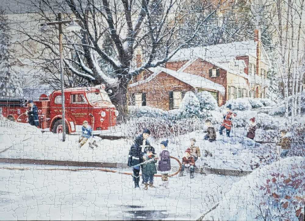 Big Game Tomorrow  - Cobble Hill puzzle collectible - Main Image 2