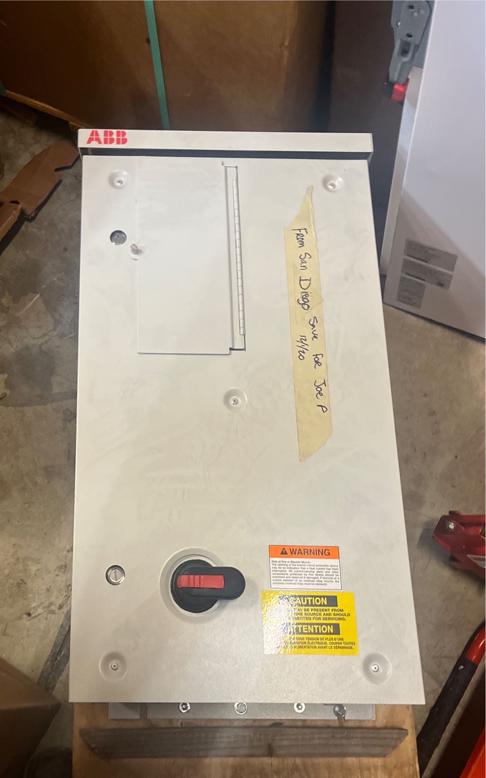 ABB550. 460V 7.5 HP VFD - ABB puzzle collectible - Main Image 2