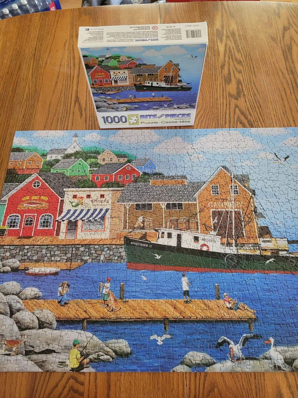 Bits And Pieces New! 300 Large Piece Jigsaw Puzzle London City View Sealed 18x24