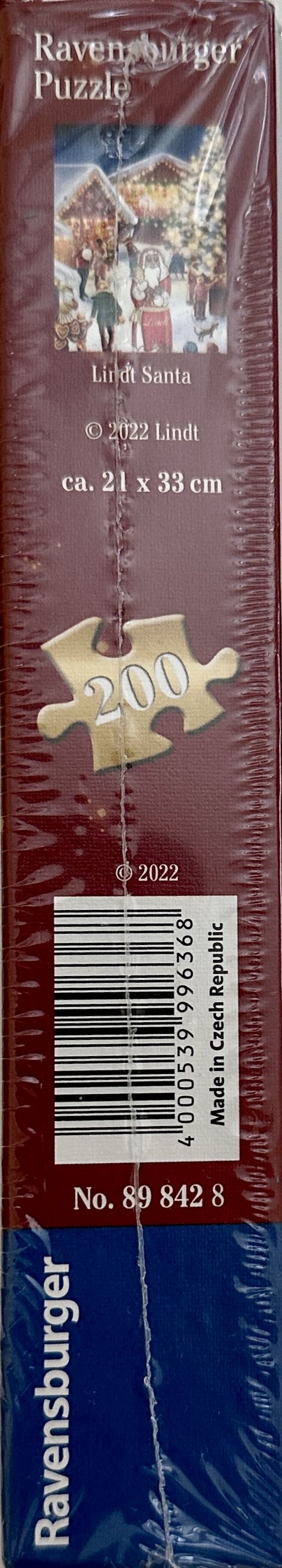 Lindt Santa - Ravensburger puzzle collectible [Barcode 4000539996368] - Main Image 2