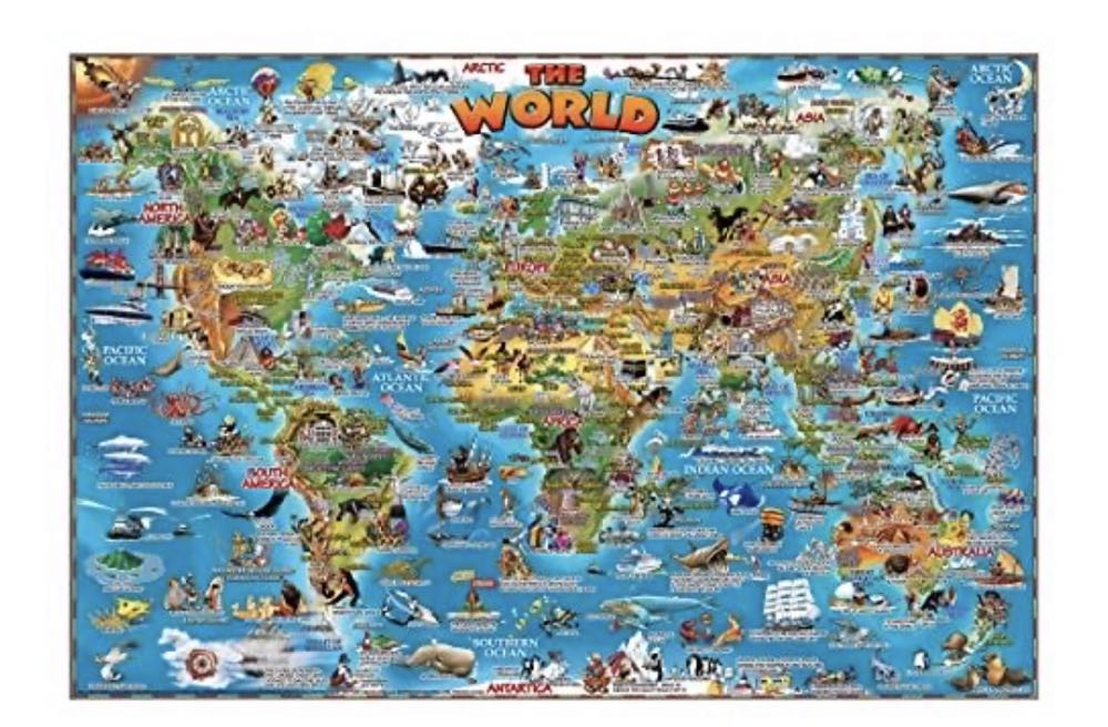 The World Illustrated - Dino Puzzle puzzle collectible [Barcode 812215030815] - Main Image 2