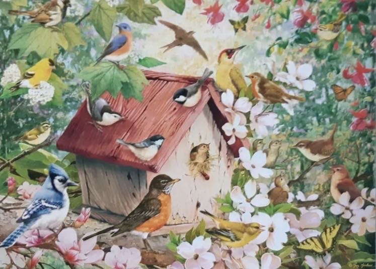 Feathered Friends II 🐦 - Gibsons puzzle collectible [Barcode 5012269060157] - Main Image 2