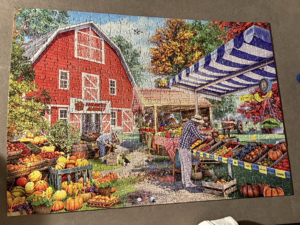 Grandpa’s Farm Market - Buffalo puzzle collectible [Barcode 079346332601] - Main Image 3