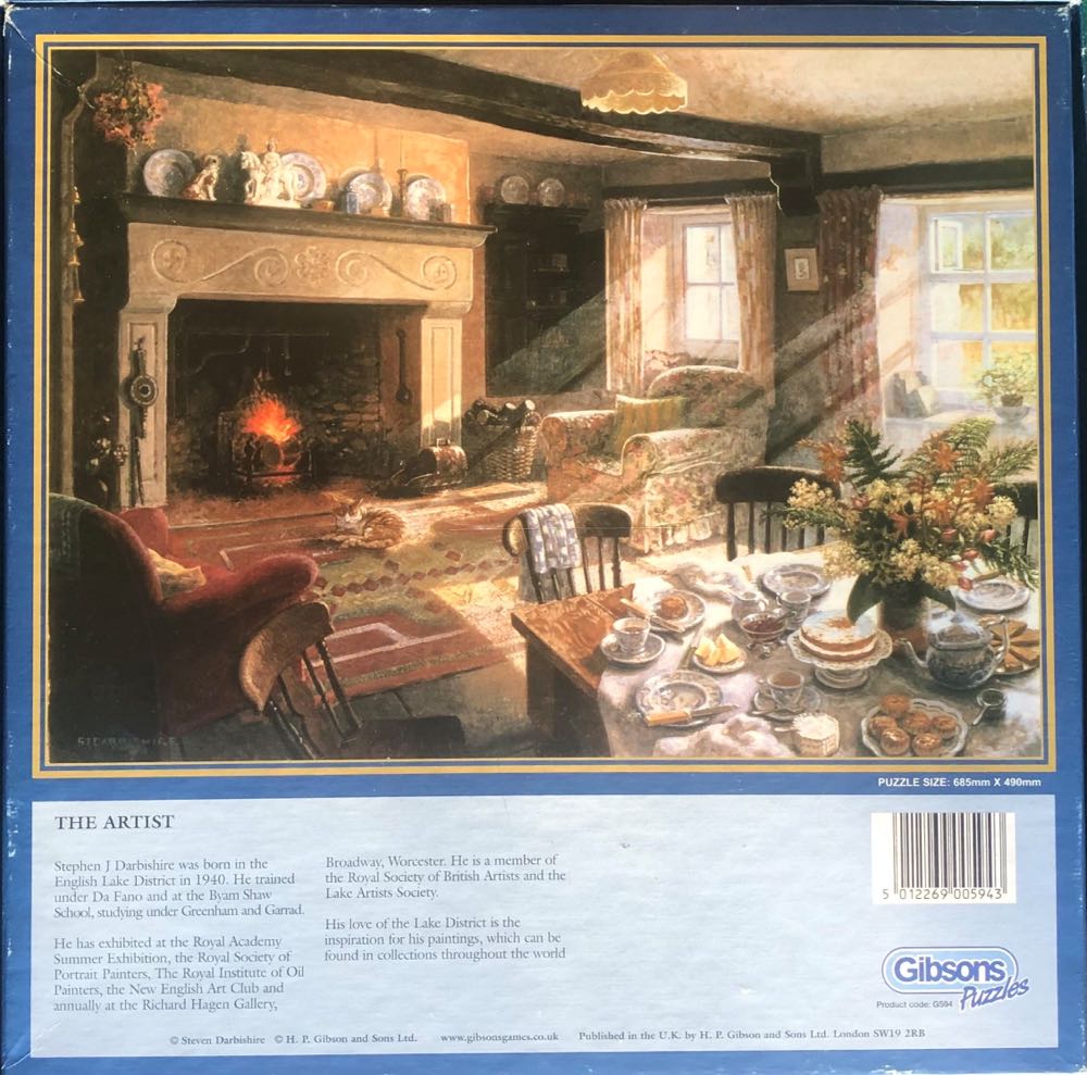 Friends for Tea - Gibsons puzzle collectible [Barcode 5012269005943] - Main Image 3