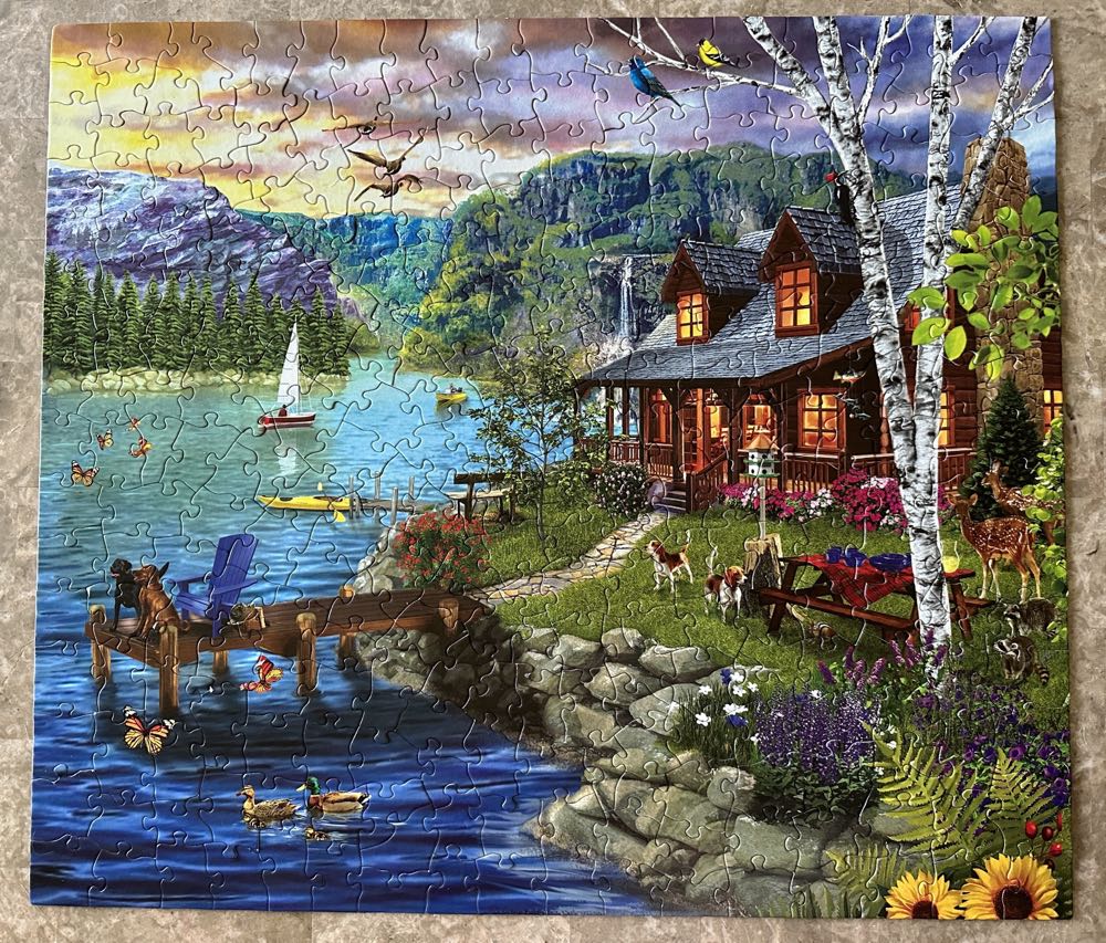 Peaceful Summer  - SunsOut puzzle collectible [Barcode 796780315754] - Main Image 3
