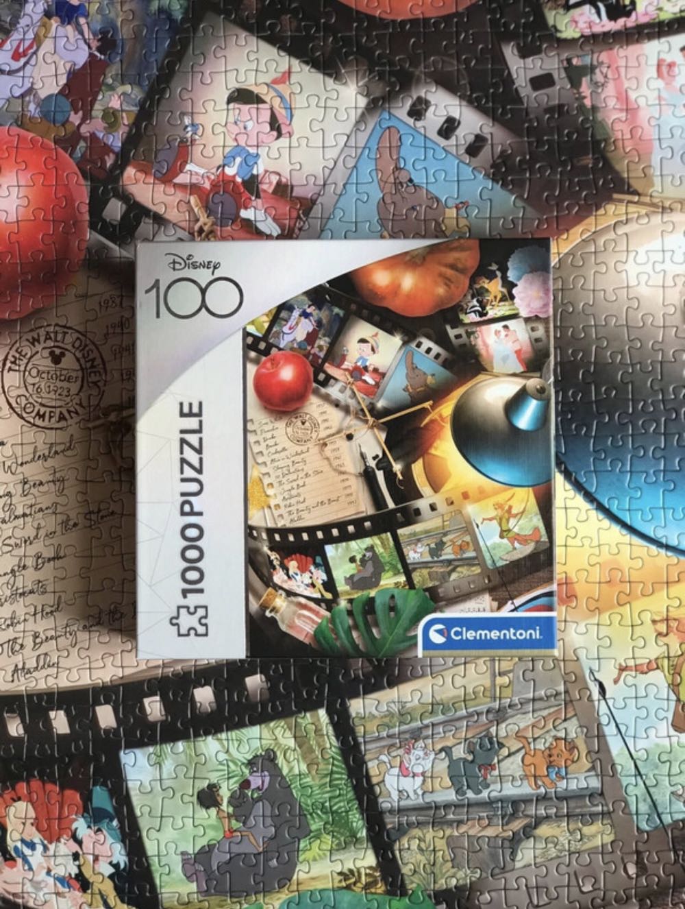 Disney 100 Movie Strips - Clementoni puzzle collectible [Barcode 8005125397204] - Main Image 4
