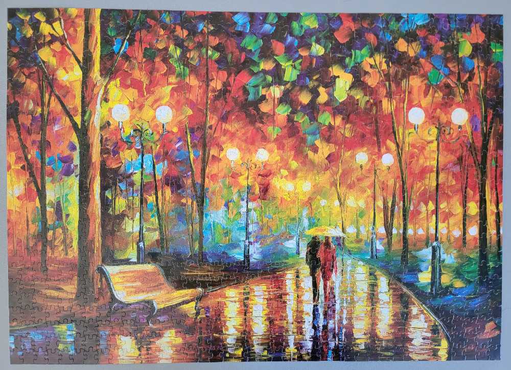 Romantic Rainy Night  puzzle collectible [Barcode 6982343242443] - Main Image 2