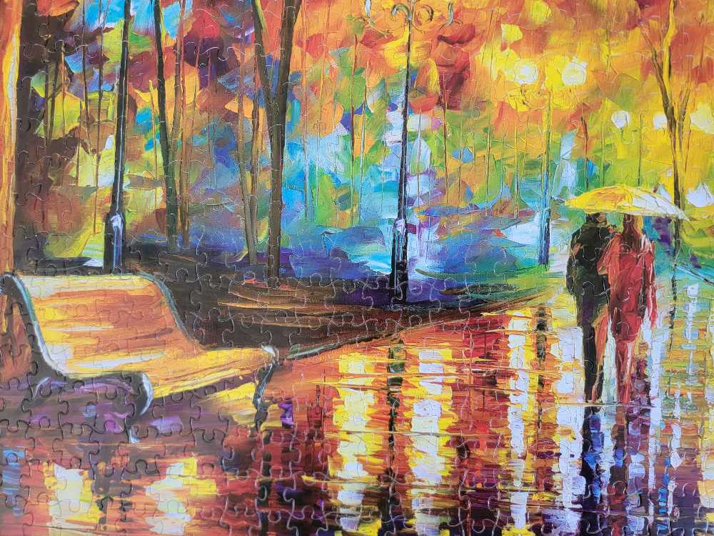 Romantic Rainy Night  puzzle collectible [Barcode 6982343242443] - Main Image 3