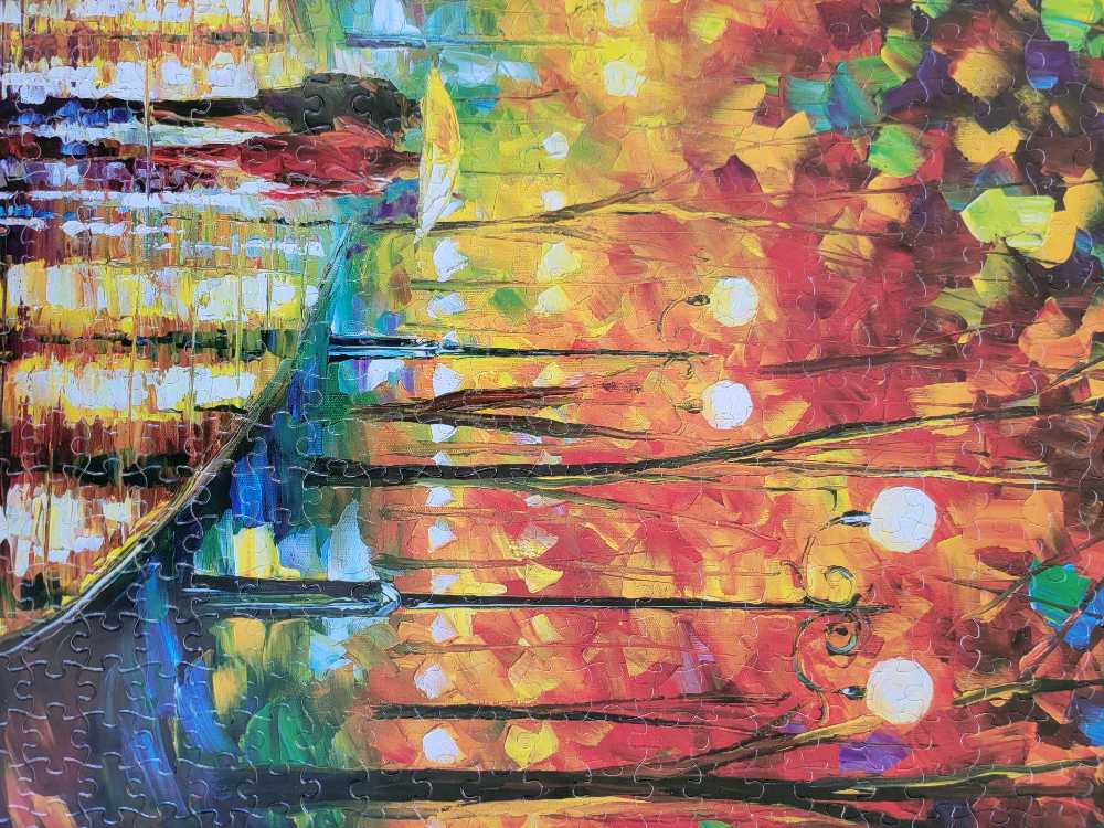 Romantic Rainy Night  puzzle collectible [Barcode 6982343242443] - Main Image 4