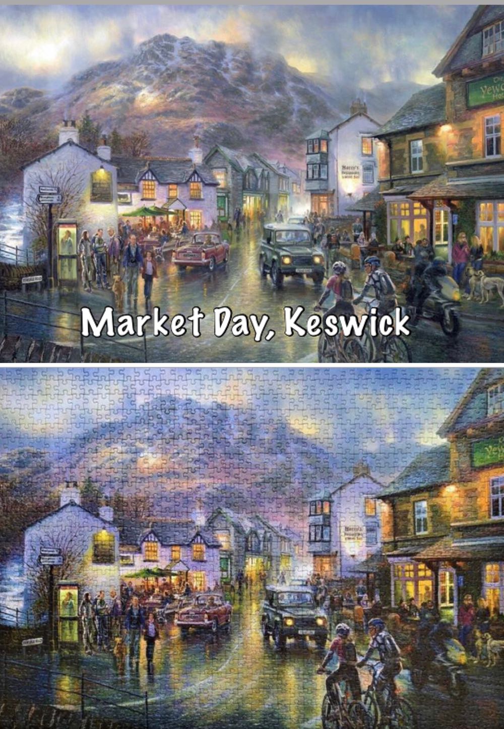 Graham Twyford, Coniston & Keswick (Maken) Saskia1 - Falcon de luxe puzzle collectible [Barcode 8710126110607] - Main Image 3