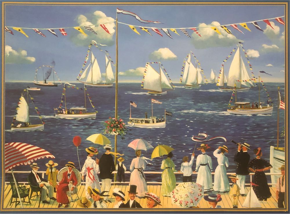 Midday Regatta Elly - Gibsons puzzle collectible [Barcode 5012269009361] - Main Image 2