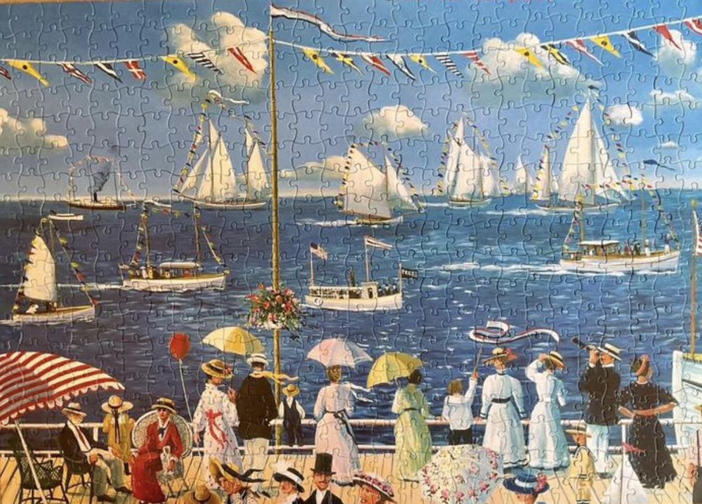 Midday Regatta Elly - Gibsons puzzle collectible [Barcode 5012269009361] - Main Image 3