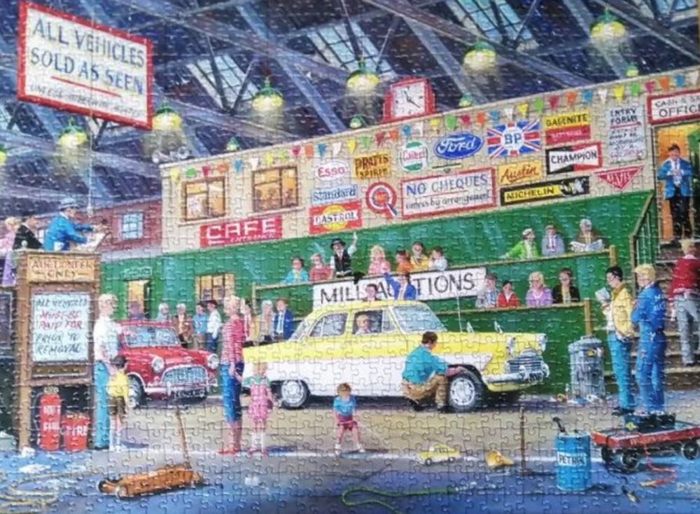 Going Once, Going Twice - Gibsons puzzle collectible [Barcode 5012269062342] - Main Image 3