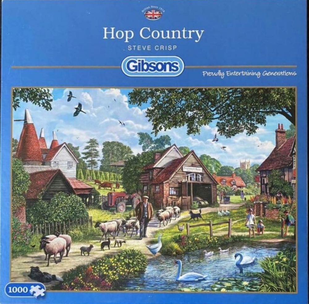 Hop Country - Gibsons puzzle collectible [Barcode 8723120614378] - Main Image 1