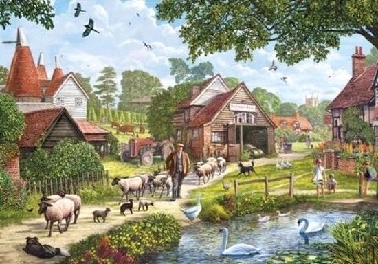 Hop Country - Gibsons puzzle collectible [Barcode 8723120614378] - Main Image 2