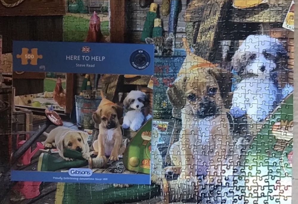 Here To Help - Gibsons puzzle collectible [Barcode 5012269031348] - Main Image 4