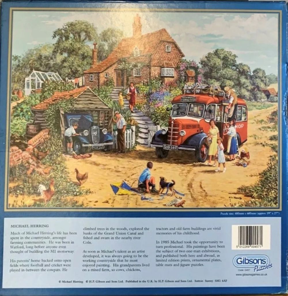 Henshaws Mobile Shop - Gibsons puzzle collectible [Barcode 5012269004571] - Main Image 2