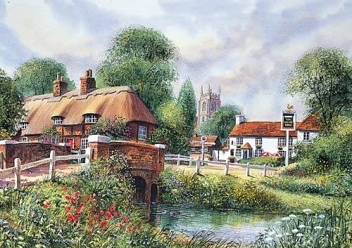 Heart Of The Village - Gibsons puzzle collectible [Barcode 5012269005905] - Main Image 2