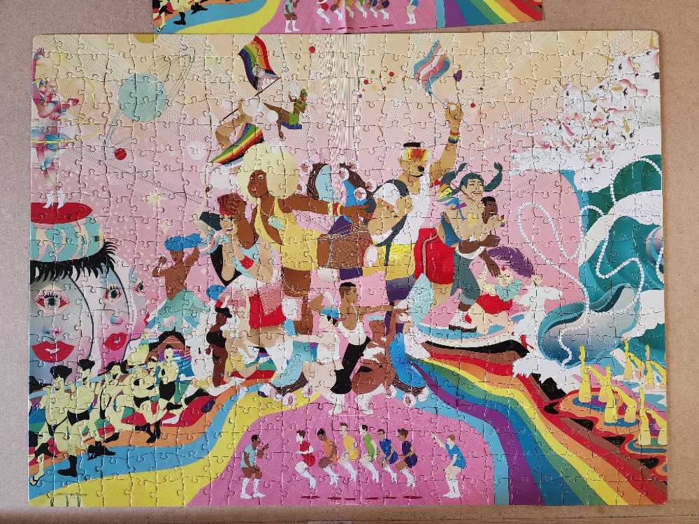 Come Together- GONE - Spin Master Puzzles puzzle collectible [Barcode 778988440681] - Main Image 3