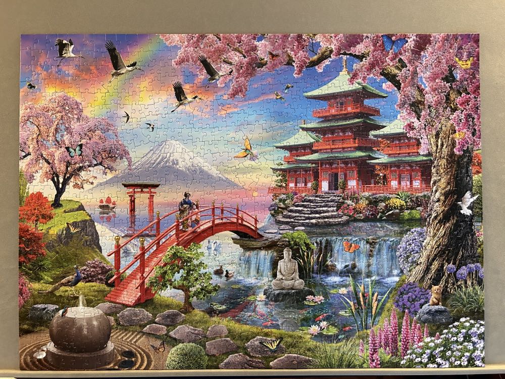 Zen Garden - Vermont Christmas Company puzzle collectible [Barcode 819273024428] - Main Image 2