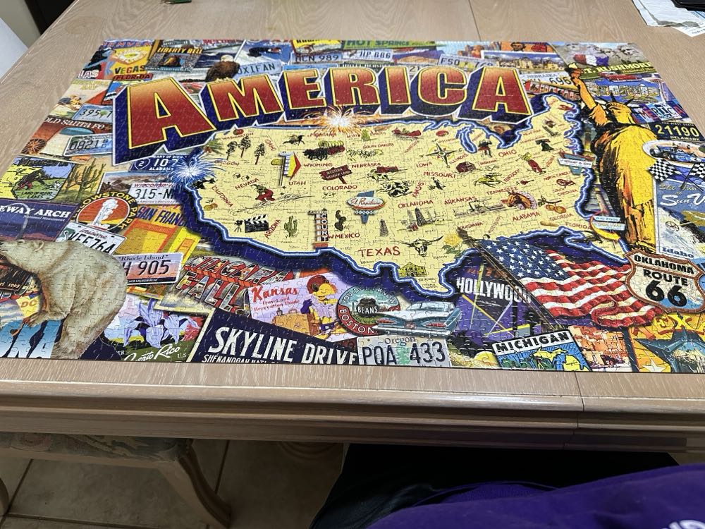 Vintage America - Buffalo Games puzzle collectible - Main Image 2