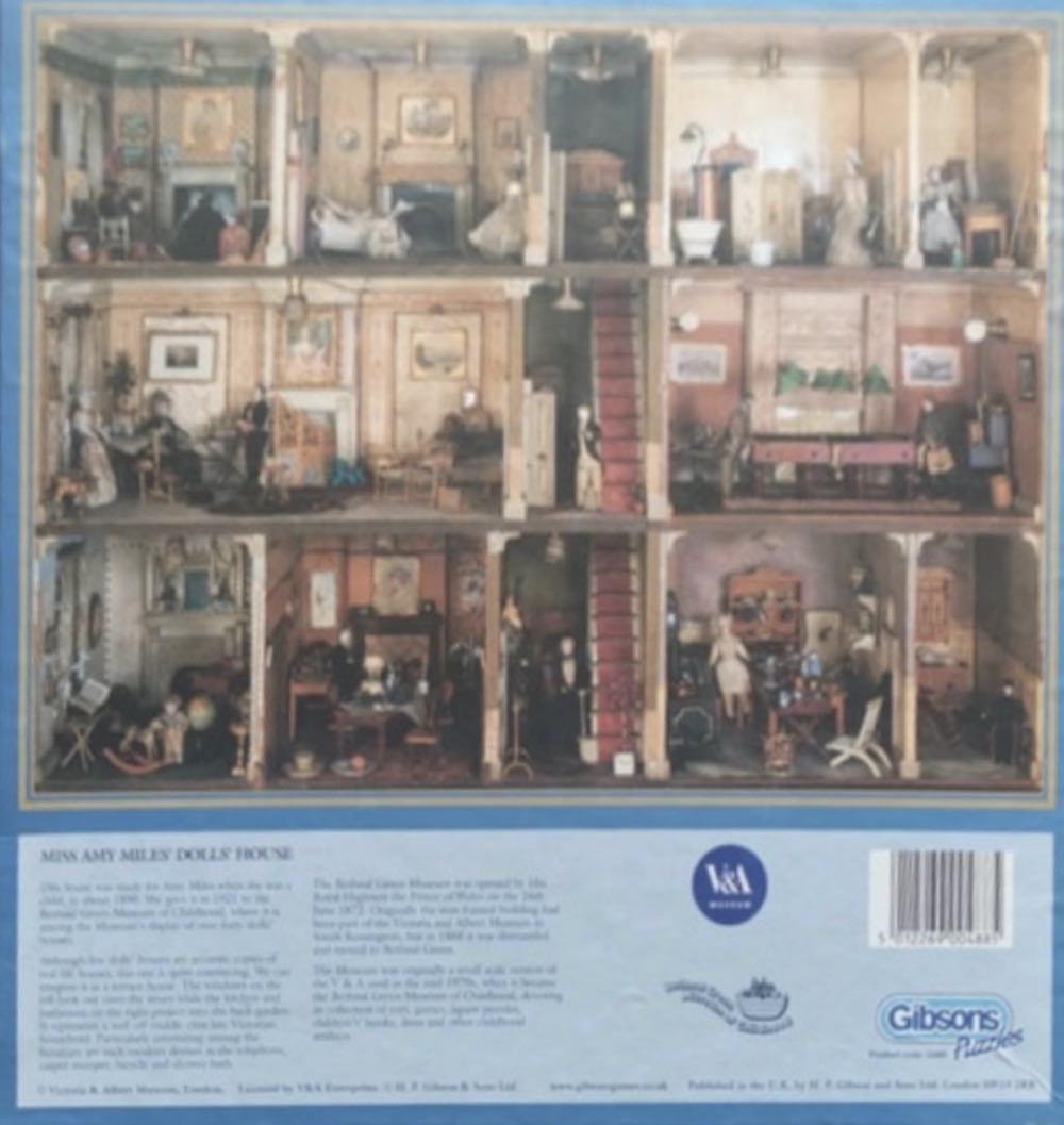 Amy Miles Dolls House - Gibsons puzzle collectible [Barcode 5012269004885] - Main Image 4