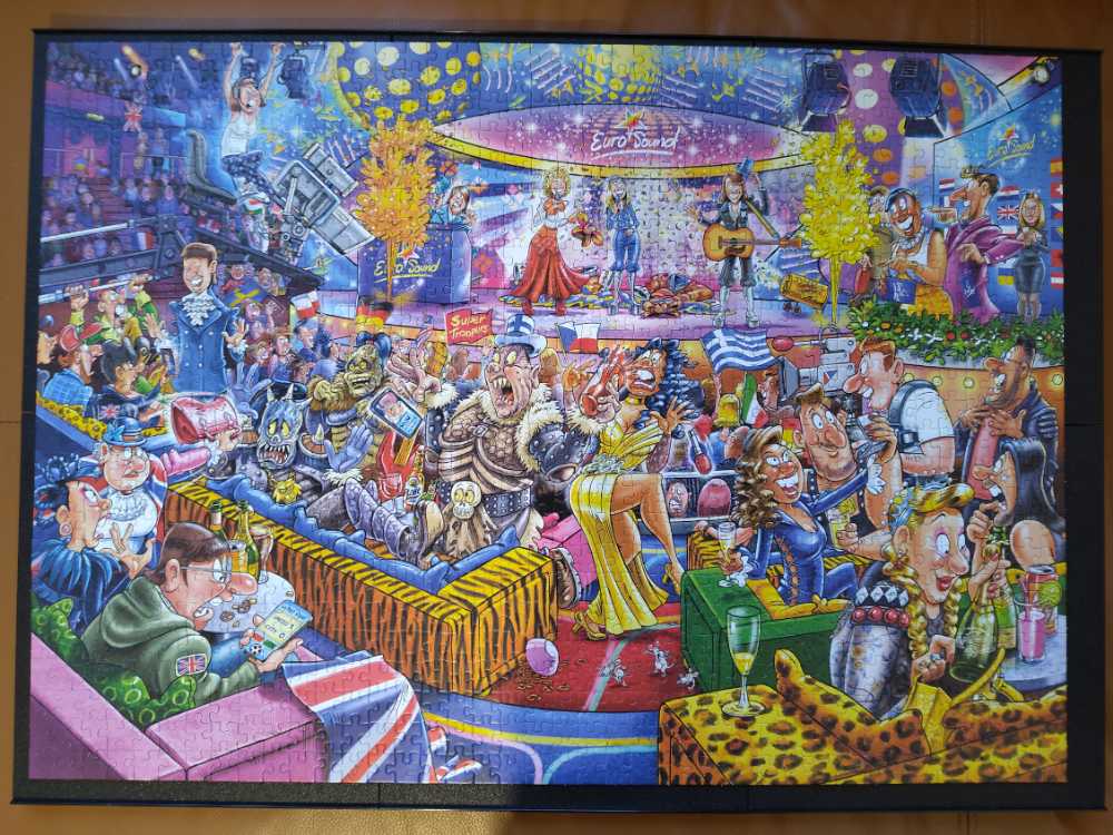 Wasgij Eurosound Contest! - Jumbo puzzle collectible [Barcode 8710126000199] - Main Image 2