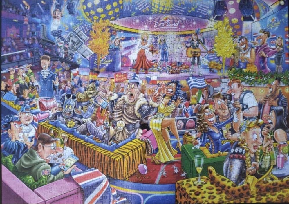 Wasgij Eurosound Contest! - Jumbo puzzle collectible [Barcode 8710126000199] - Main Image 3