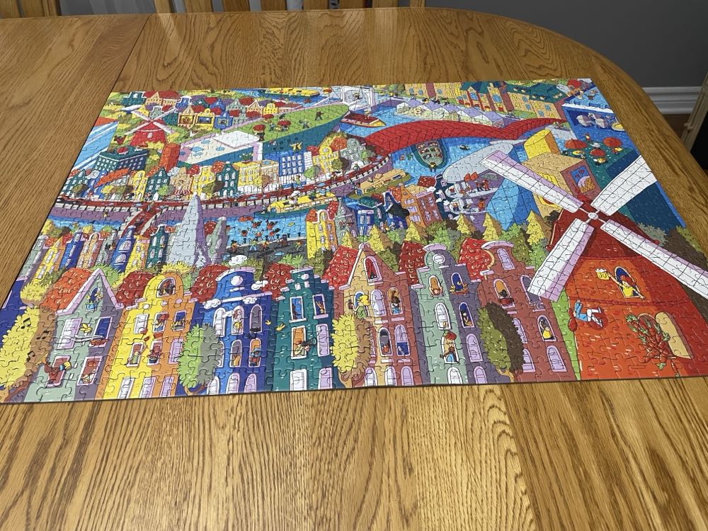 Sneaky Peekers: Amsterdam - Trefl Prime puzzle collectible [Barcode 5900511107104] - Main Image 4