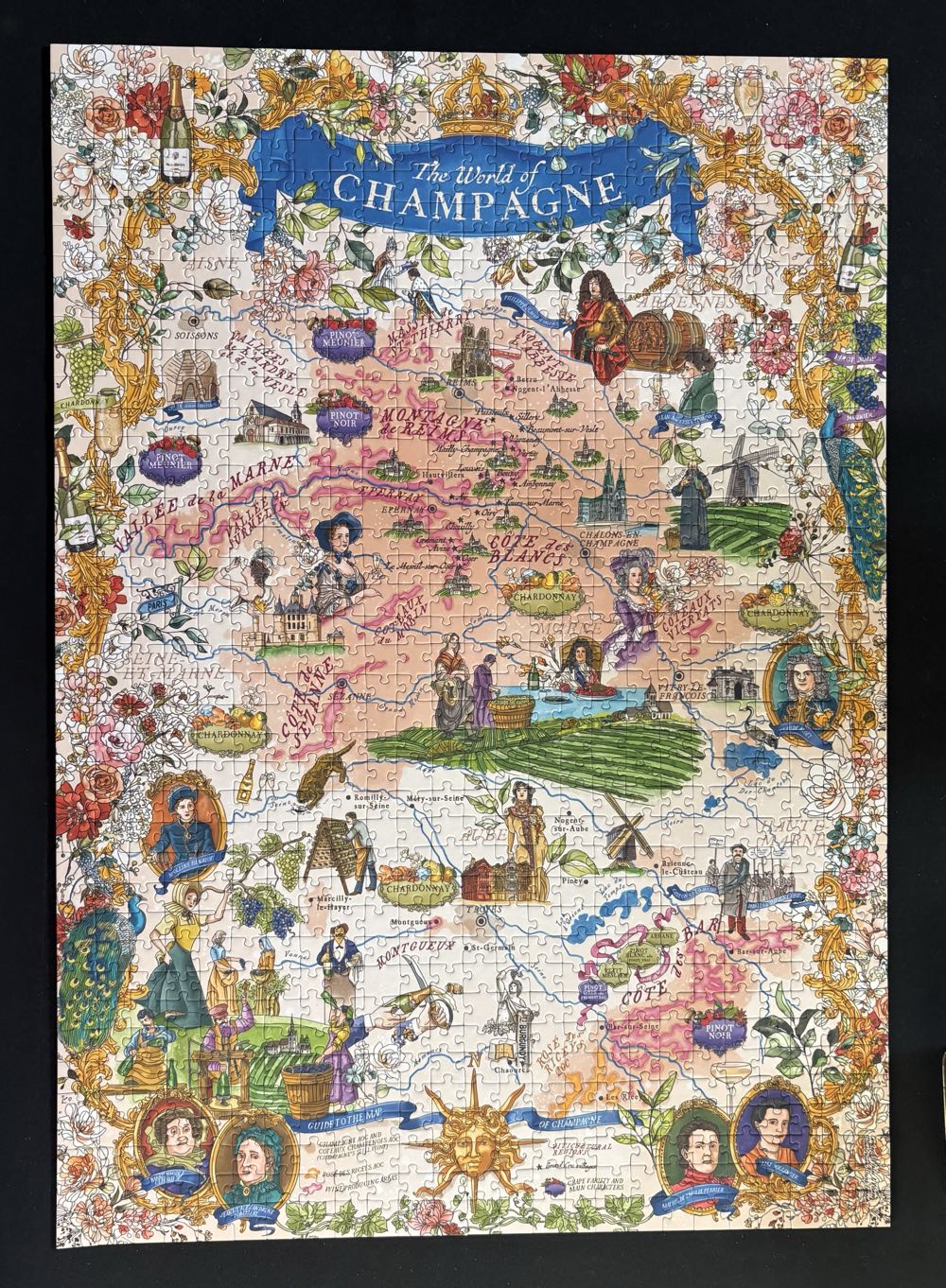 Champagne - Water&Wines puzzle collectible [Barcode 7350121880276] - Main Image 2