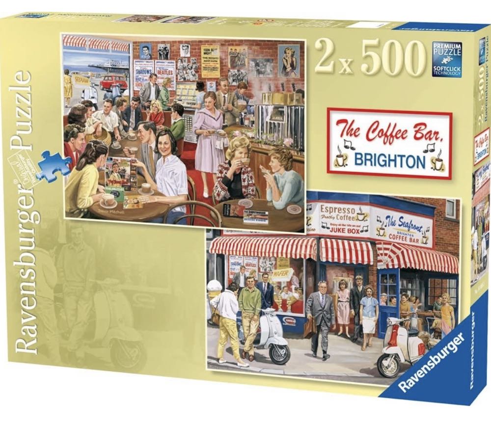 The Coffee Bar Brighton - Ravensburger puzzle collectible [Barcode 4005556140565] - Main Image 1