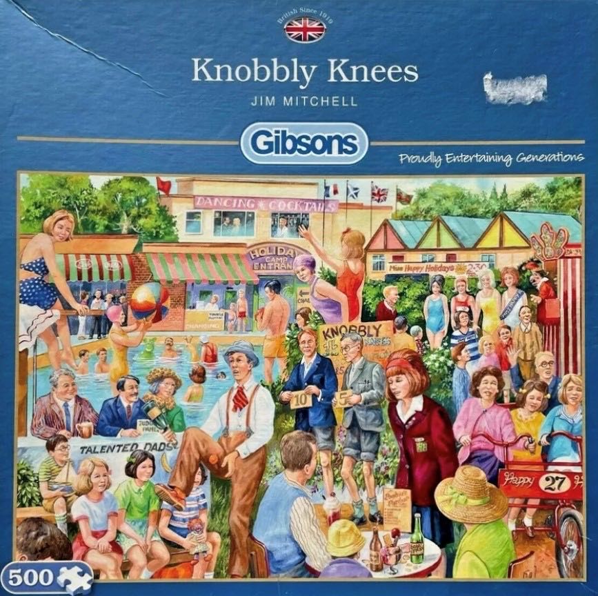 Knobbly Knees - Gibsons puzzle collectible [Barcode 5012269030761] - Main Image 1
