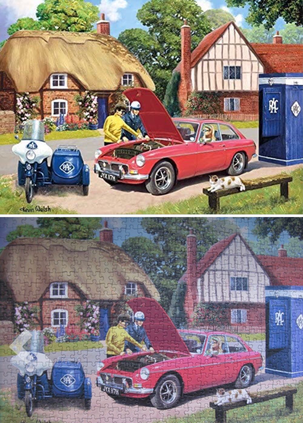 Knights Of The Road NNK Scannen - Gibsons puzzle collectible - Main Image 3