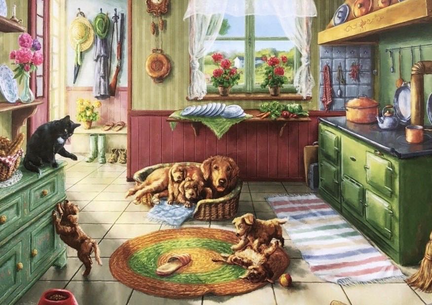 Kitchen Capers - Gibsons puzzle collectible [Barcode 5012269009149] - Main Image 2