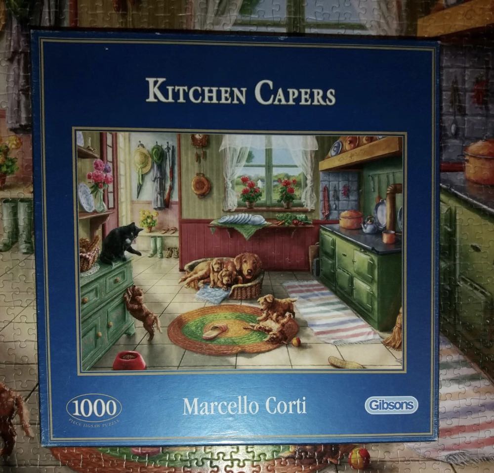 Kitchen Capers - Gibsons puzzle collectible [Barcode 5012269009149] - Main Image 4