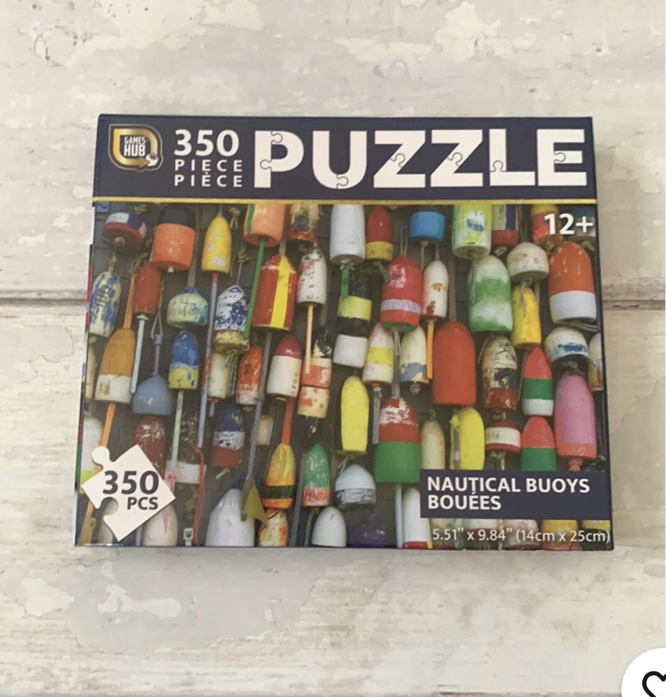 Rompecabezas Nautical Buoys Bouées Games Hub 350 ... - Games Hub puzzle collectible [Barcode 195464064597] - Main Image 3
