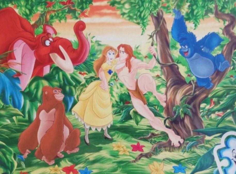 Tarzan (Verkocht???) Bianca - Clementoni puzzle collectible - Main Image 2