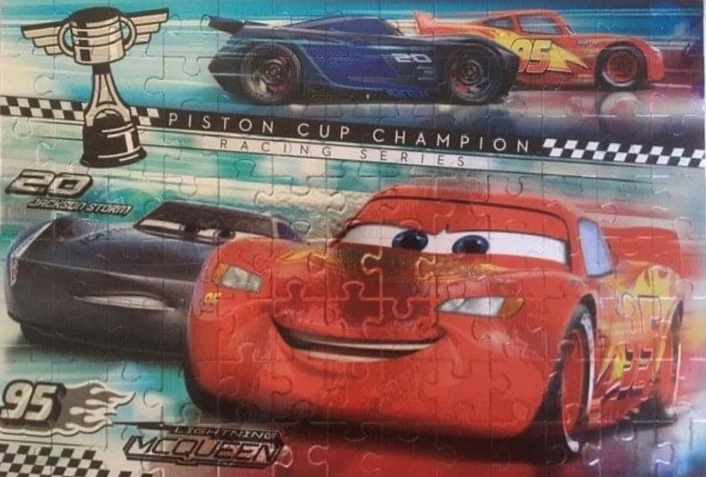 Cars 3 Metallic🟦 - Clementoni puzzle collectible [Barcode 8005125270743] - Main Image 3