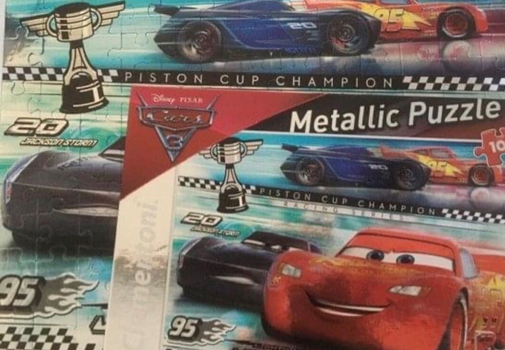 Cars 3 Metallic🟦 - Clementoni puzzle collectible [Barcode 8005125270743] - Main Image 4