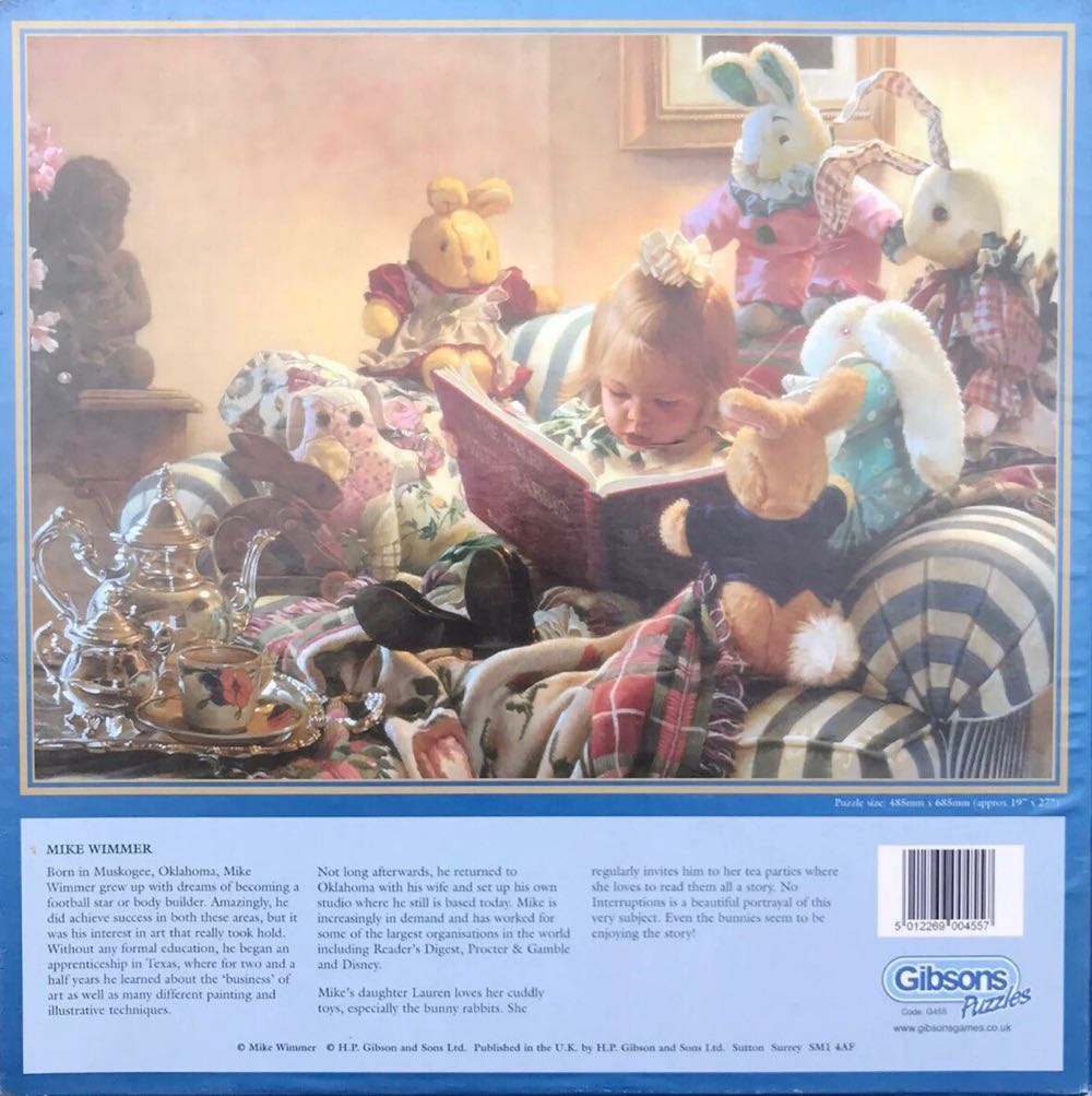 No Interruptions - Gibsons puzzle collectible [Barcode 5012269004557] - Main Image 3