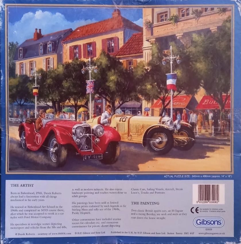 Neck and Neck - Gibsons puzzle collectible [Barcode 5012269030082] - Main Image 4