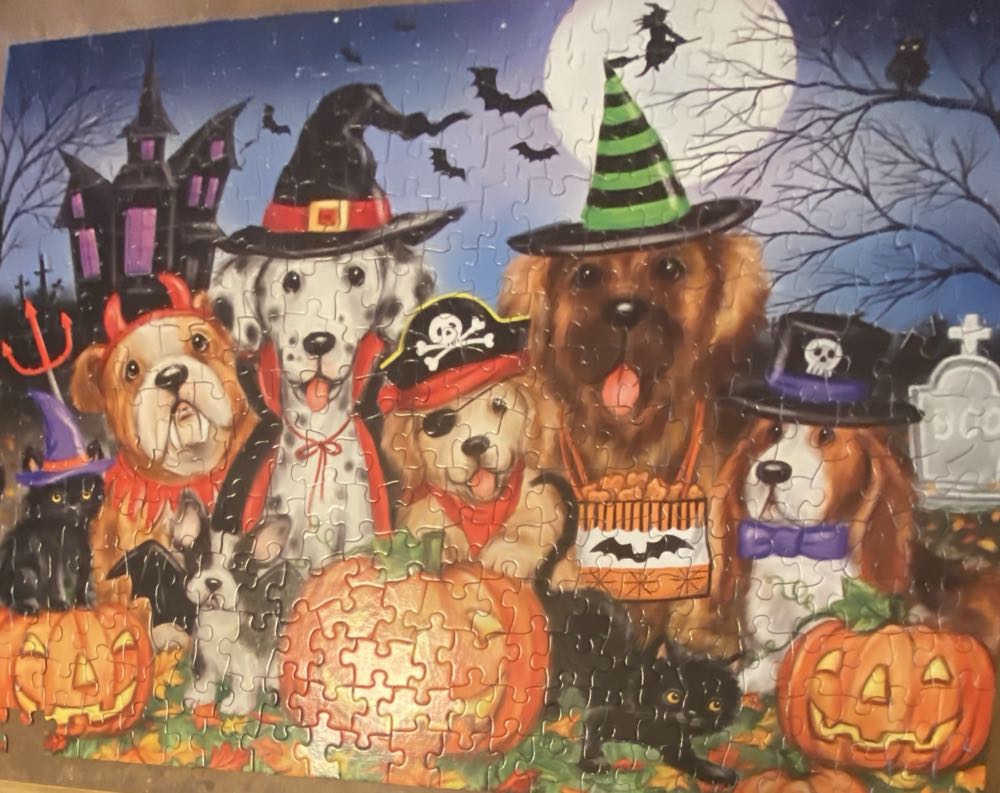 Ready For Halloween - SunsOut puzzle collectible [Barcode 796780353510] - Main Image 2