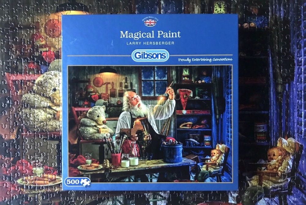 Magical Paint - Gibsons puzzle collectible - Main Image 4