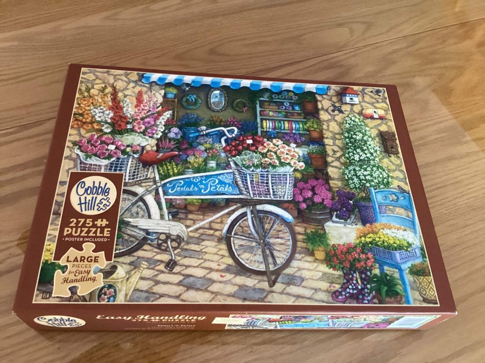 Pedals ’n’ Petals - Cobble Hill puzzle collectible [Barcode 625012880060] - Main Image 4
