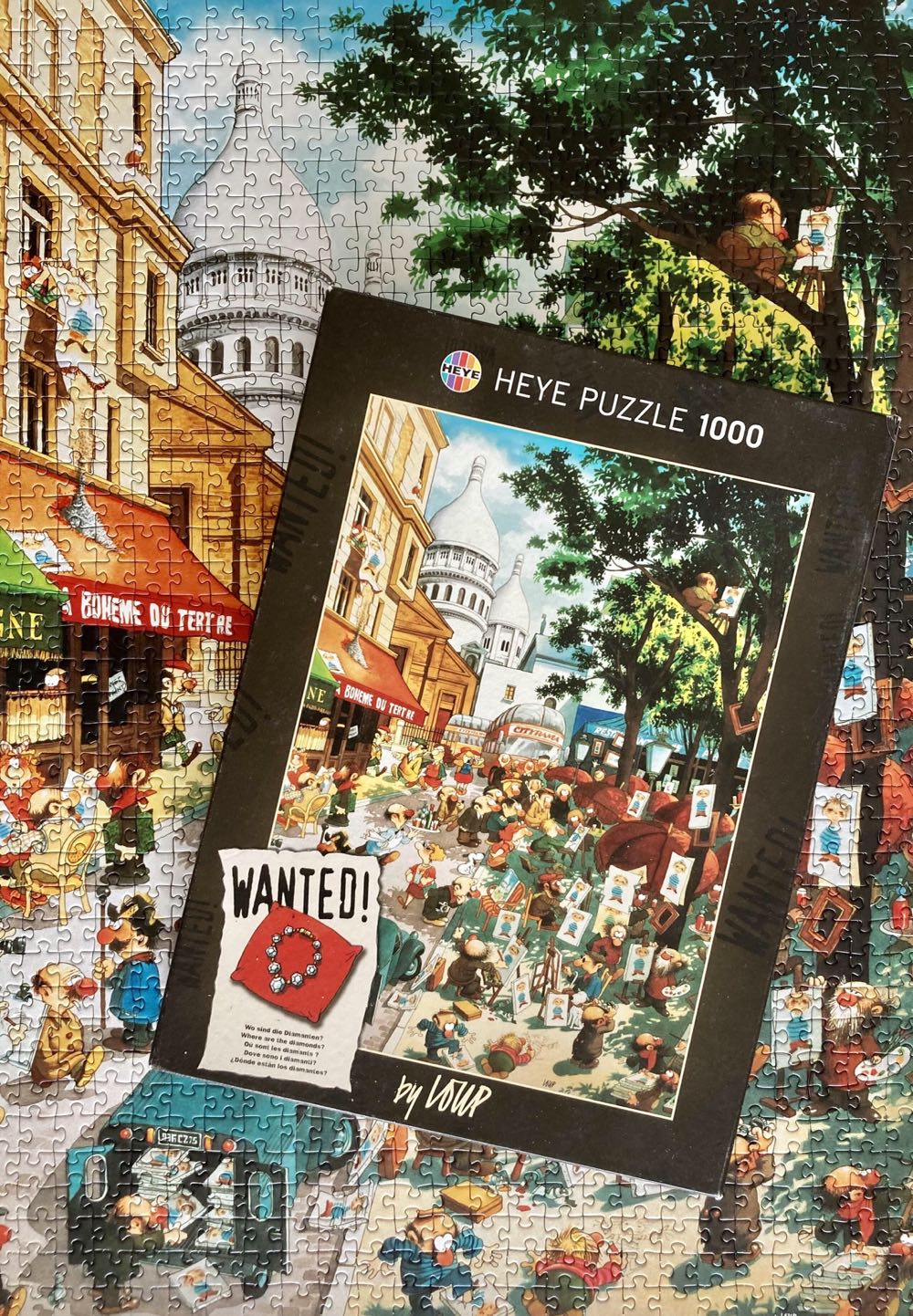 Wanted!: Where Are The Diamonds? Karli Burns - Heye Puzzle puzzle collectible [Barcode 4001689290085] - Main Image 4