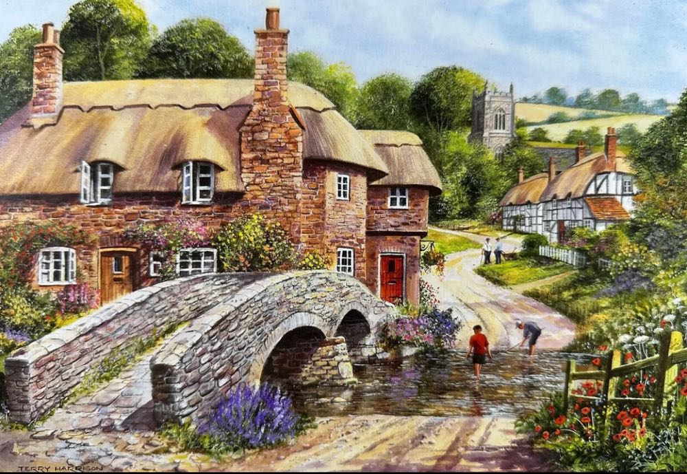 Packhorse Bridge - Gibsons puzzle collectible [Barcode 5012269080056] - Main Image 2