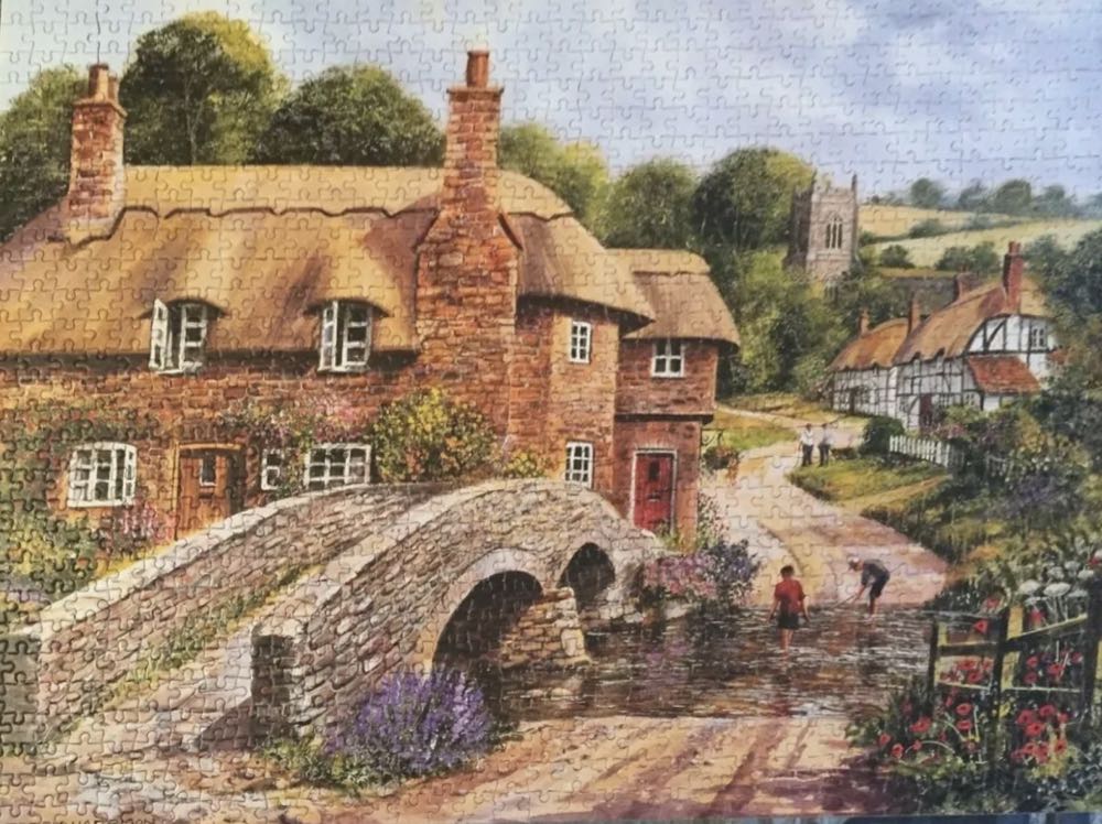 Packhorse Bridge - Gibsons puzzle collectible [Barcode 5012269080056] - Main Image 3