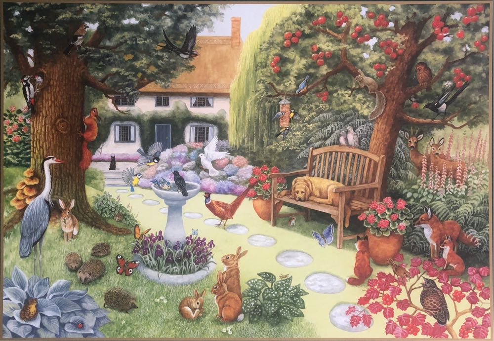 English Country Garden 🟦 - Falcon de luxe puzzle collectible [Barcode 8710126110096] - Main Image 2